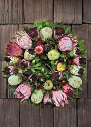 Hawaiian Christmas wreath